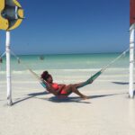 Notre Fondatrice en Vacances a Holbox, Mexique