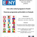 Un nouveau programme d’after-school en français à Washington Heights à partir de septembre