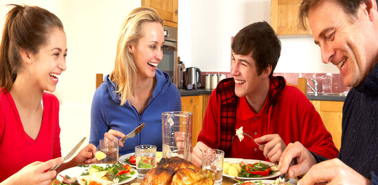 host family repas partage