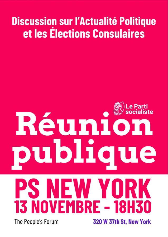 Reunion publique